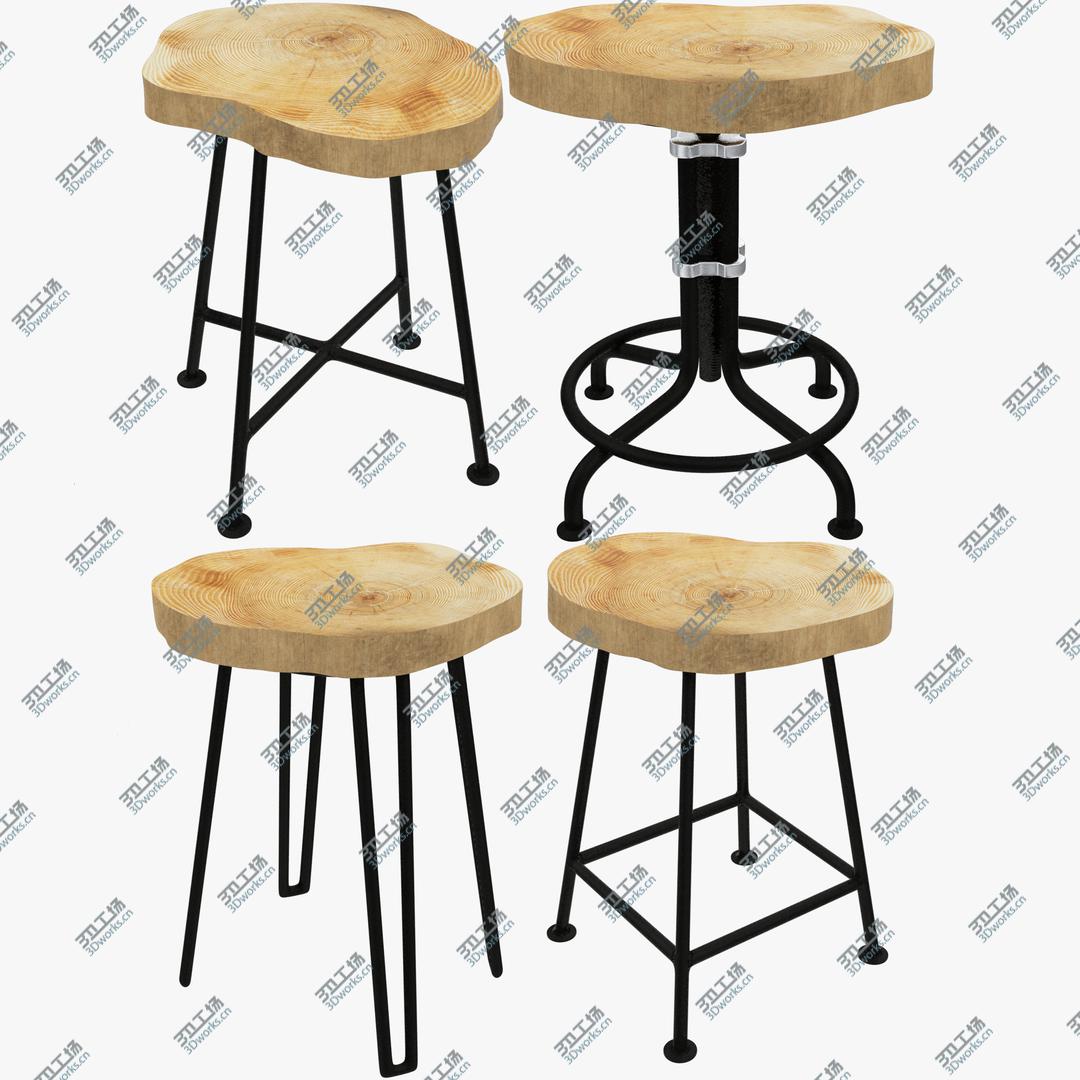 images/goods_img/202105071/3D Loft Stools Collection V2 model/1.jpg